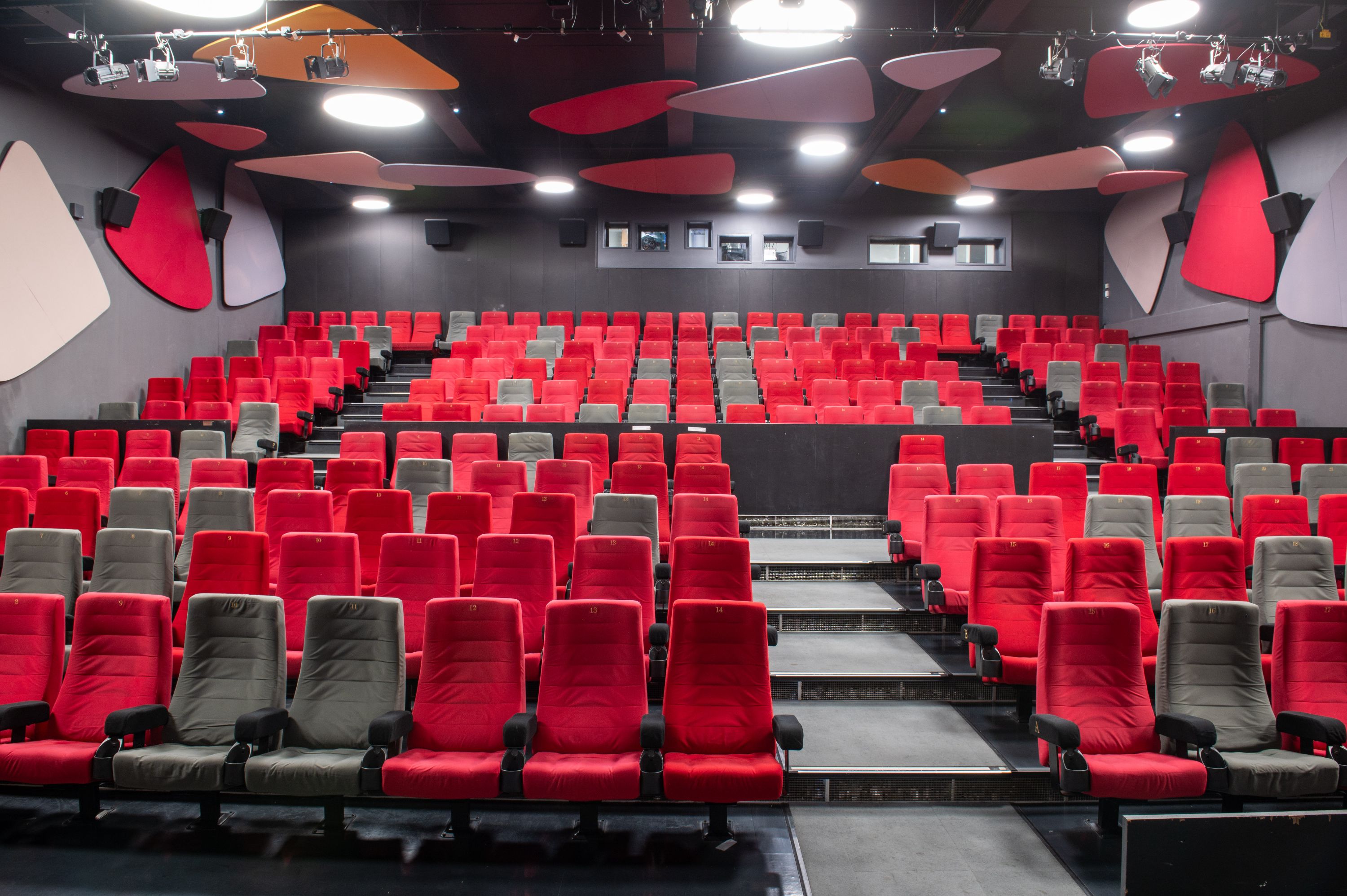 image by Jon Legge red cinema seating